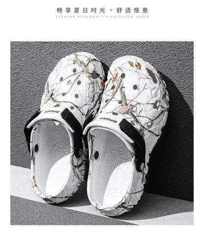 Men's Garden Platform Sandals Slippers