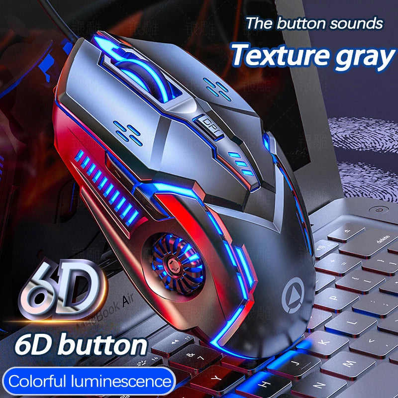 Wired Illuminated Gaming Mouse