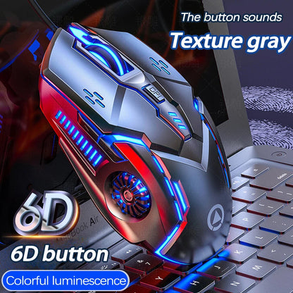 Wired Illuminated Gaming Mouse