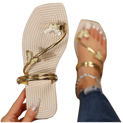Women's Fashionable Butterfly Pinch Toe Sandals
