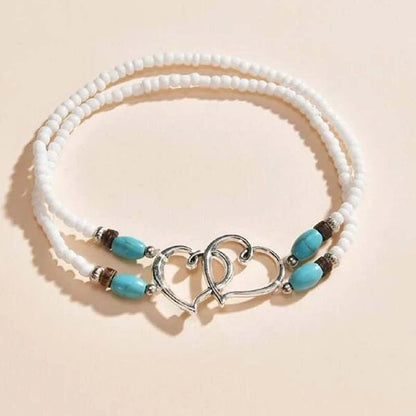 Starfish Conch Shell Beads Anklet For Women