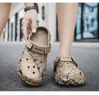 Men's Garden Platform Sandals Slippers