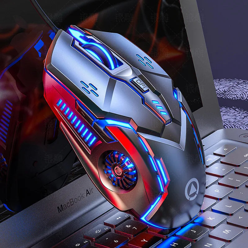 Wired Illuminated Gaming Mouse