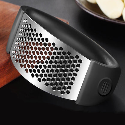 Manual Curve Garlic Press Crusher