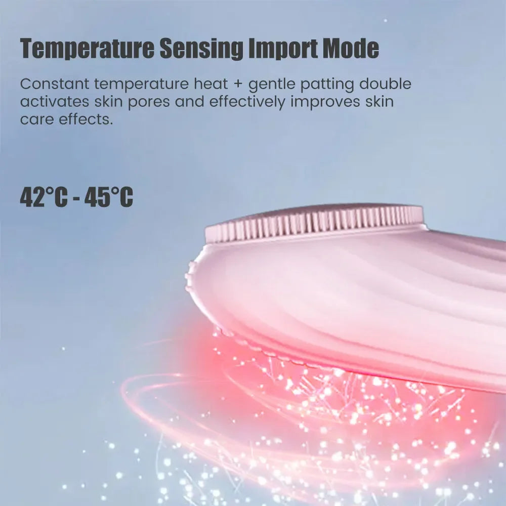 Vibration Roller Gavial Massage Brush Cleaner