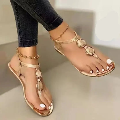 Luxury Summer Women's Casual Flat Sandals