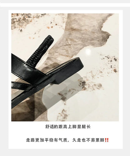 Anti-slip Wear-resistant Flat Bottomed Sandals