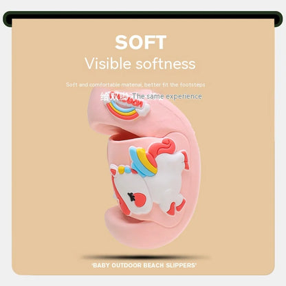 Children's Indoor Home Soft Slippers