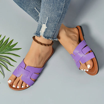 Ladies' Fashionable Casual Flat Sandals