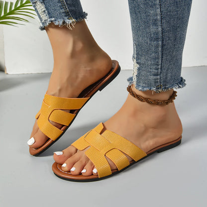 Ladies' Fashionable Casual Flat Sandals