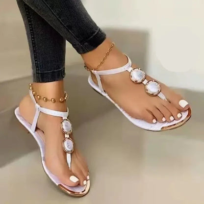 Luxury Summer Women's Casual Flat Sandals