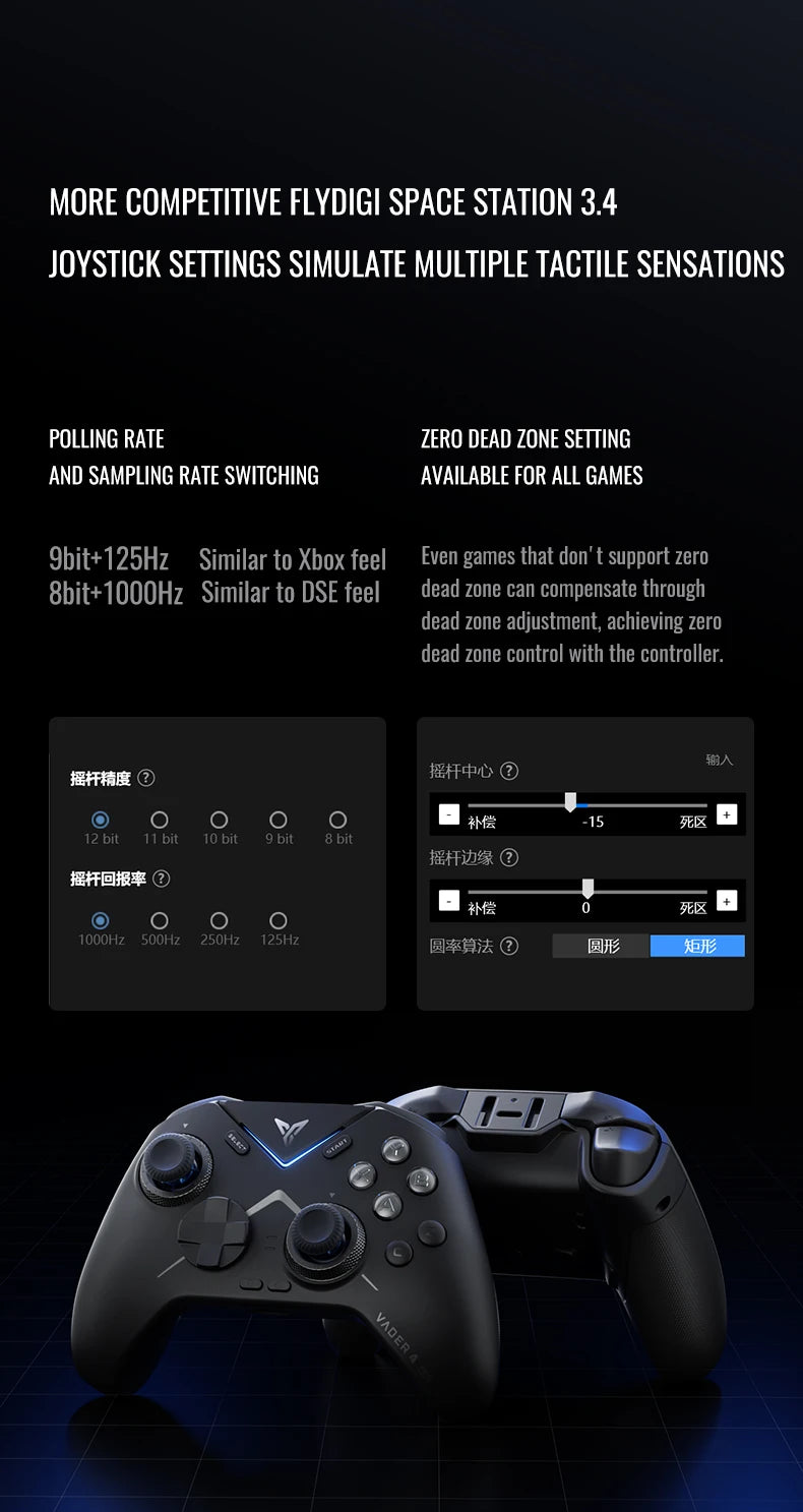 Vader4 Pro Athletic Elite Handle Gamepad