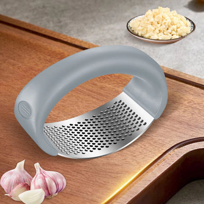 Manual Curve Garlic Press Crusher