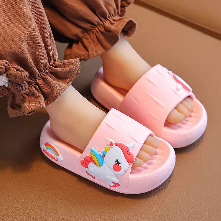 Children's Indoor Home Soft Slippers