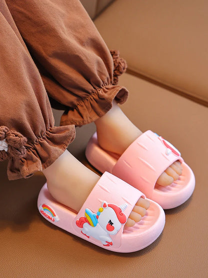 Children's Indoor Home Soft Slippers