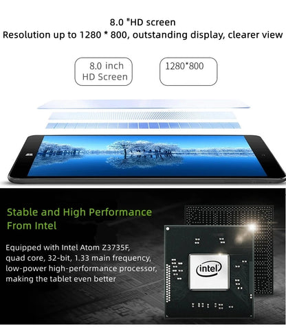 8 INCH AR1 Windows 10 Tablet