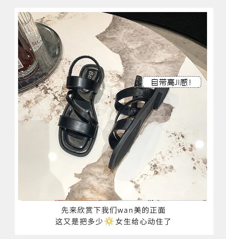 Anti-slip Wear-resistant Flat Bottomed Sandals