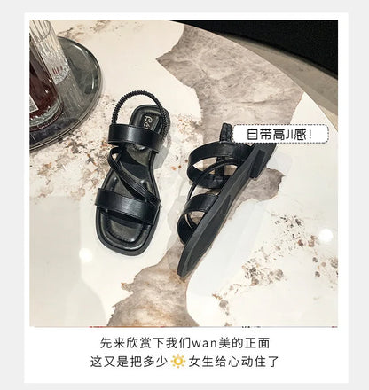 Anti-slip Wear-resistant Flat Bottomed Sandals
