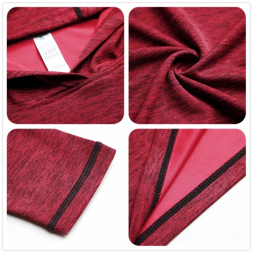 Autumn Gym Hooded T Shirt