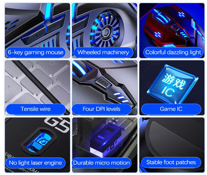 Wired Illuminated Gaming Mouse