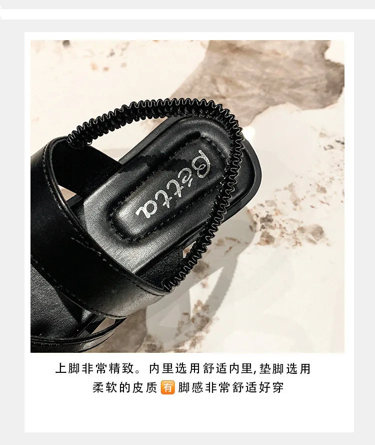 Anti-slip Wear-resistant Flat Bottomed Sandals