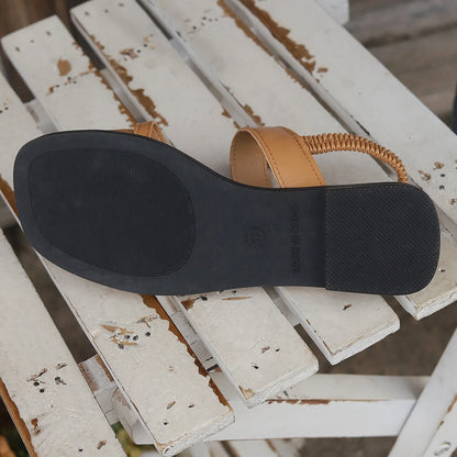 Anti-slip Wear-resistant Flat Bottomed Sandals