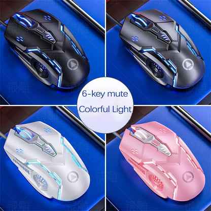 Wired Illuminated Gaming Mouse