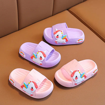 Children's Indoor Home Soft Slippers