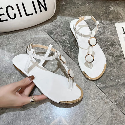 Luxury Summer Women's Casual Flat Sandals