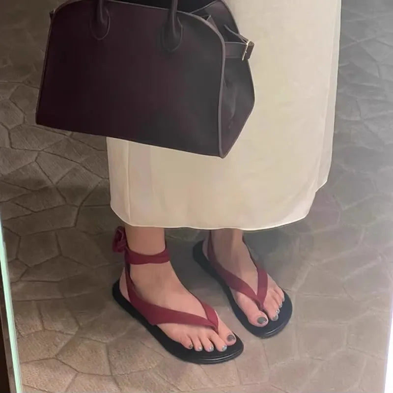 Women's Flats Clip Toe Shoes