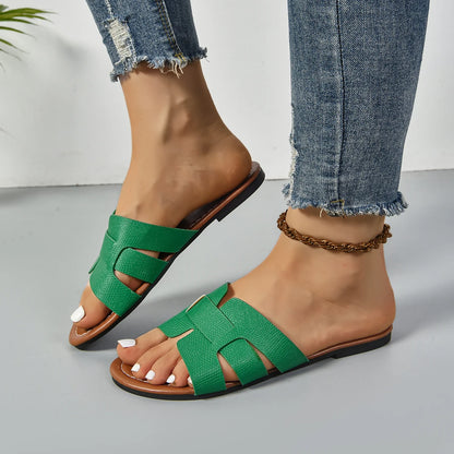 Ladies' Fashionable Casual Flat Sandals