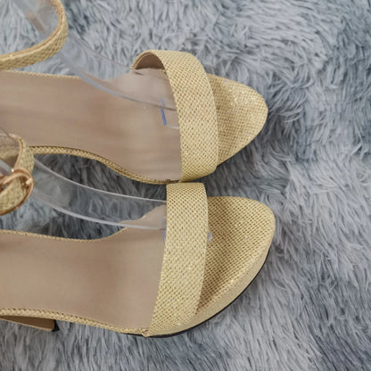 Supper Flash High Heels Patent Women's Sandals