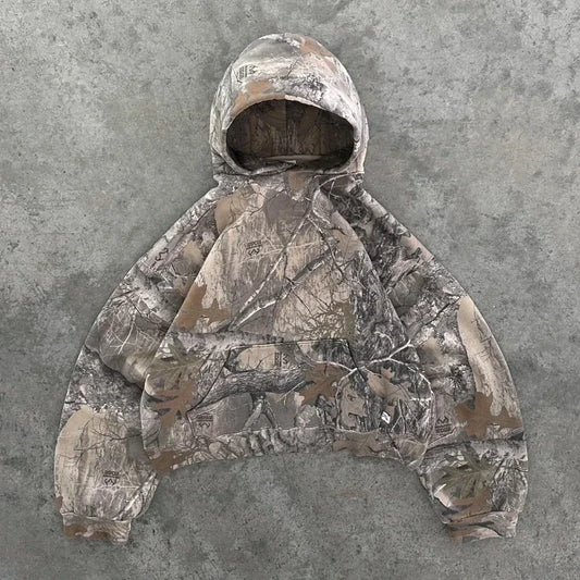 Oversized Unosex Printed Hoodie