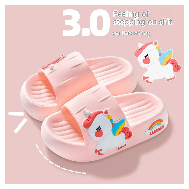 Children's Indoor Home Soft Slippers