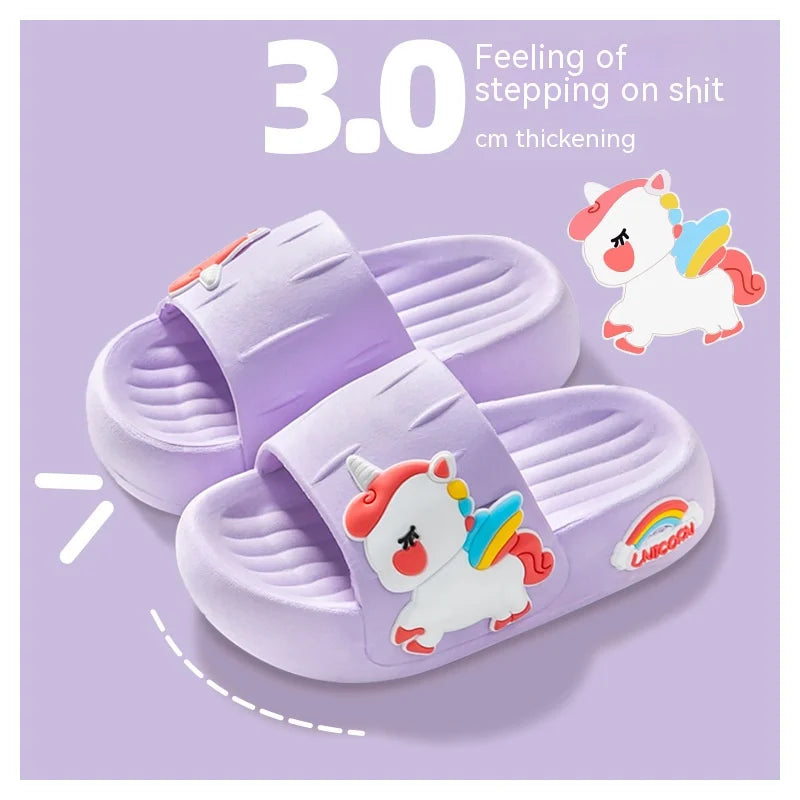 Children's Indoor Home Soft Slippers