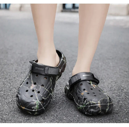 Men's Garden Platform Sandals Slippers