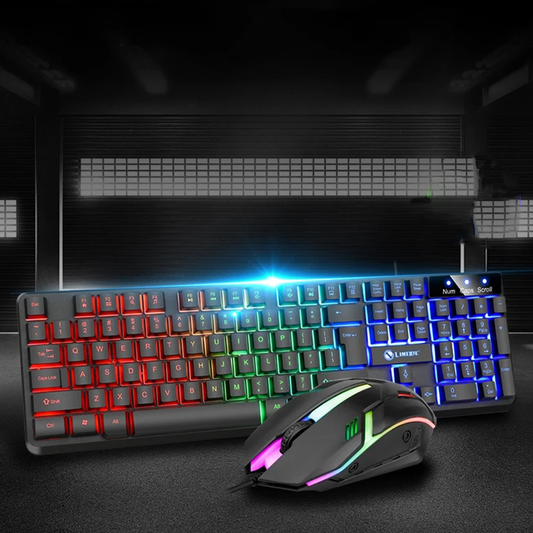 Illuminated keyboard & Mouse