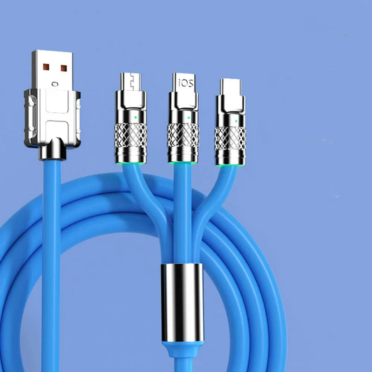 3-in-1 USB To Type C Micro Fast Charger